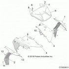 RZR XP 1000 (Z21NAM99AG) Body, hood and front body work - z21nam99ag (c700248-5)