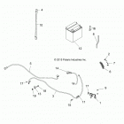 RANGER 570 CREW FULL SIZE (R21CDA57A1/B1) Electrical, battery - r21cda57a1  /  b1 (700743)