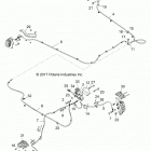 Z18VDE92LS RZR XP TURBO LATIN Brakes, brake lines and master cylinder - z18vde92ls (70...
