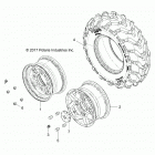 Z19VAA87A2/E87AK/AR/AA RZR 900 50 INCH Wheels, rear - z19vaa87a2  /  e87ak  /  ar  /  aa (70206...
