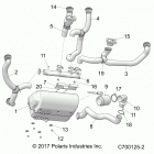 RANGER 1000XP NSTR UL (R21RRY99A9/AC/AP/AW/B9/BC/BP/BW) Body, hvac ducting - r21rry99a9  /  ac  /  ap  /  aw  / ...