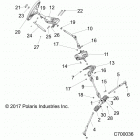 R18RRE99A9/AX/AM/AS/A1/B9/BX/BM/BS RANGER 1000 PS Steering, steering asm. - r18rre99a9  /  ax  /  am  /  a...