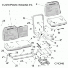 R18RRE99FM/SFM/SCM RANGER 1000XP EU/TRACTOR/ZUG Body, seat asm. and slider - r18rrs99cm (c700089)