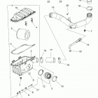 R18RNE57NV RGR 570 EPS CREW MD Engine, air intake system - r18rne57nv (49rgrairbox15570...