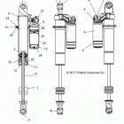 POLARIS GENERAL 1000 4P PREMIUM (G21G4P99AM/BM) Suspension, rear shock internals - g21g4p99am  /  bm (70...