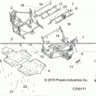 POLARIS GENERAL 1000 4P PREM. (G20G4P99AX/LX) Chassis, main frame and skid plates - g20g4p99ax  /  lx ...