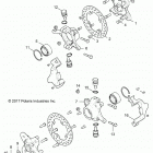 R18RHE99BK/K99BS POLARIS GENERAL 1000 4P PS Suspension, front hub - r18rhe99bk  /  kbs (702252)