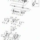 RZR 170 (Z21YAV17B2/B4/N2/N4) Chassis, swing arm and rear axle - z21yav17b2  /  b4  / ...
