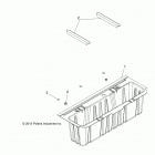 R18RNE57NV RGR 570 EPS CREW MD Body, under seat storage box - r18rne57nv (700315)