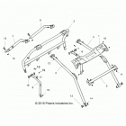 Z18VDS92CF/CU RZR XP TURBO TRACTOR Chassis, cab frame - z18vds92cf  /  cu (700441)
