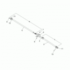 R18RNE57NV RGR 570 EPS CREW MD Drive train, front prop shaft - r18rne57nv (49rgrshaftpr...