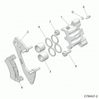 R19RSU99AS/BS RANGER 1000XP PS CREW NSTR Engine, crankcase and crankshaft - r19rsu99as  /  bs (c7...