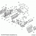 Z19VDE92AC/BC/AD/AM/BM RZR XP TURBO Engine, exhaust system - z19vde92ac  /  bc  /  ad  /  am...