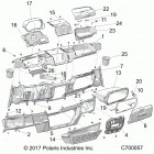 R18RRE99FM/SFM/SCM RANGER 1000XP EU/TRACTOR/ZUG Body, dash - r18rre99fm  /  sfm  /  scm (c700057)