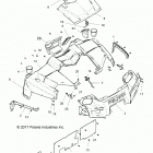 RANGER 570 CREW FULL SIZE (R21CDA57A1/B1) Body, hood and front fascia - r21cda57a1  /  b1 (701896)