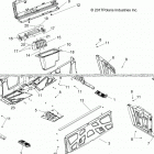 R18RNE57NV RGR 570 EPS CREW MD Body, rear floor and fenders - r18rne57nv (701868)