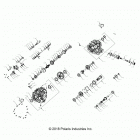 RANGER CREW 1000XP PS MUD (R21RSM99AG) Drive train, main gearcase internals - r21rsm99ag (70247...