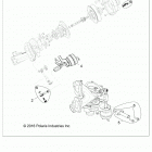 Z18VDS92CF/CU RZR XP TURBO TRACTOR Engine, turbo charger - z18vds92cf  /  cu (701691)