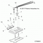 R18RRE99A9/AX/AM/AS/A1/B9/BX/BM/BS RANGER 1000 PS Engine, throttle body and valve cover - r18rre99a9  /  a...