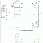 RZR Suspension, rear shock internals - z20ase99ah  /  lh  / ...