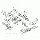 Z18VCE87BK/BU/BR/LU RZR 4 900 Body, floor and rocker panels - z18vce87bk  /  bu  /  br...