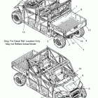 RANGER 1000 CREW PS NSTR RC (R20RSW99AA/AP/AX/A9) Body, decals - r20rsw99aa  /  ap  /  ax  /  a9 (702445)