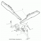 R19RGE99A2/EAR/EBR/UAF/UBF/UAM/UBM/UA9/UB9/UAL/KAK POLARIS GENERAL 1000 EPS Accessory, gun mount - r19rgu99a9  /  b9 (701533)