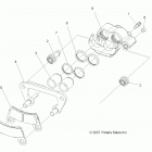 Z19VHA57B2/E57BM RZR 570 Brakes, front caliper - z19vha57b2  /  e57bm (49rgrcalip...