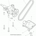 POLARIS GENERAL 1000 XP 4P RC (G20GMJ99AP/BP/AG) Engine, oil pump - g20gmj99ap  /  bp  /  ag (701084)