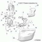 R18RRE99A9/AX/AM/AS/A1/B9/BX/BM/BS RANGER 1000 PS Engine, exhaust system - r18rre99a9  /  ax  /  am  /  as...