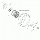 R18RV_99 RANGER CREW 1000XP PS ALL OPTIONS Wheels, rear - r18rva99a9  /  b9 (49rgrwheelrr15crew)