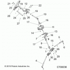 R18RRU99AS/BS RANGER 1000XP PS NSTR Steering, steering asm. - r18rru99as  /  bs (c700036)