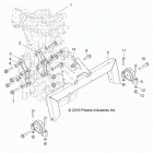 Z18VHE57BV RZR 570 PS Engine, engine mounting - z18vhe57bv (701266)