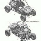 RZR RS1 (Z20S1E99AG/AK/BG/BK) Body, decal common - z20s1e99ag  /  ak  /  bg  /  bk (70...