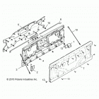 POLARIS GENERAL 1000 4P DELUXE OPT 1 (G21G4J99AW/BW) Body, box, tailgate - g21g4j99aw  /  bw (700795)