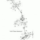 Z18VBA87B2/E87BK/BU/LK/BR RZR 900 60 INCH ALL OPTIONS Steering, power steering asm. - z18vbe87bk  /  bu  /  lk...