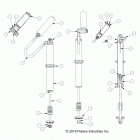 RZR RS1 PS MD (Z20S1E99NG) Suspension, rear shock internals - z20s1e99ng (702416)
