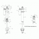 RZR XP 1000 CRWL (Z21NAR99AN/BN) Suspension, front shock internals - z21nar99an  /  bn (7...
