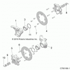 RZR 570 3PC Suspension, front carrier - z20cha57k2 (c700186-1)