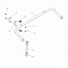 RANGER 570 CREW FULL SIZE (R21CDA57A1/B1) Suspension, stabilizer bar - r21cda57a1  /  b1 (49rgrsta...