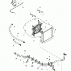 POLARIS GENERAL 1000 4P PREMIUM (G21G4P99AM/BM) Engine, cooling system - g21g4p99am  /  bm (701844)