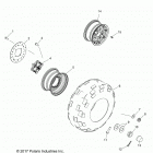 R18RNA57B1/B9/EBV RGR 570 CREW Wheels, rear - r18rna57b1  /  b9  /  ebv (701871)