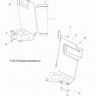 R18RTAD1B1/ED1N1 RANGER 1000 DIESEL Body, mud guard - r18rted1n1 (701856)