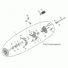 R18RTM99AL RGR 1000 XP PS MUD Drive train, primary clutch, ebs - r18rtm99al all option...
