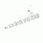 R18RTED1F1/SD1C1 RANGER 1000 DIESEL POLAND Engine, camshaft, push rod - r18rted1f1  /  sd1c1 (49rgr...