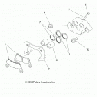 R18RVAD1B1 RANGER 1000 DIESEL CREW Brakes, rear caliper - r18rvad1b1 (701851)