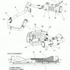 R18RVAD1B1 RANGER 1000 DIESEL CREW Engine, exhaust - r18rvad1b1 (701553)