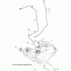 Z18VDE99NK RZR XP 1000 MD Body, fuel tank - z18vde99nk (701177)