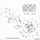 Z18VEL92BK/BR/LK RZR XP TURBO S Electrical, wire harness - z18vel92bk  /  br  /  lk (c70...