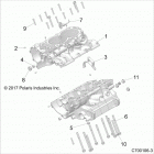 RZR RS1 PS MD (Z20S1E99NG) Engine, crankcase - z20s1e99ng (c700106-3)